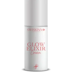 Swiskinn Glow Elixir Cream for radiant skin brightening and nourishing daily moisturizing skincare routine