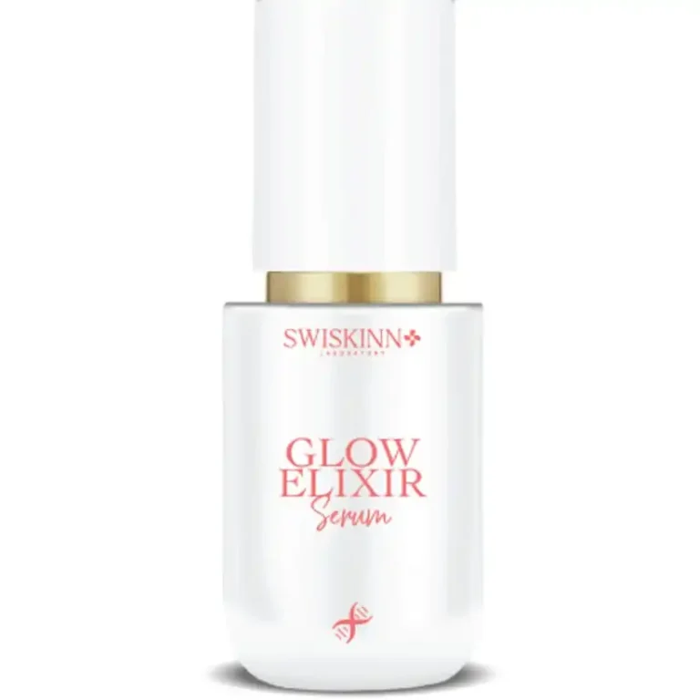 Glow Elixir facial serum with premium formula for luminous complexion and skin vitality enhancement